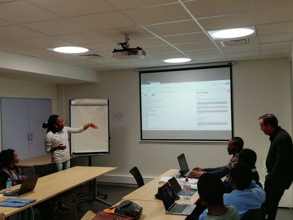 Présentation du 3ème projet sur la traduction de langues africaines sur #Firefox. Comment intégrer les traductions africaines Firefox pour permettre aux africains d'avoir une version Firefox de leur langue ? #HackathonIdemi #IdemiAfrica #MaLangueCompte cc <a href="/sinatous/">Abẹ́djẹ́ Sinatou Saka</a>