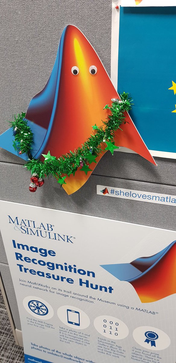 dr_fishface's tweet image. Our MATLAB&apos;s are starting to get festive #shelovesmatlab