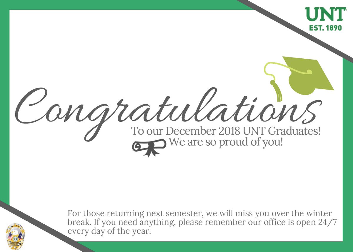 UNT Police Dept. tweet media