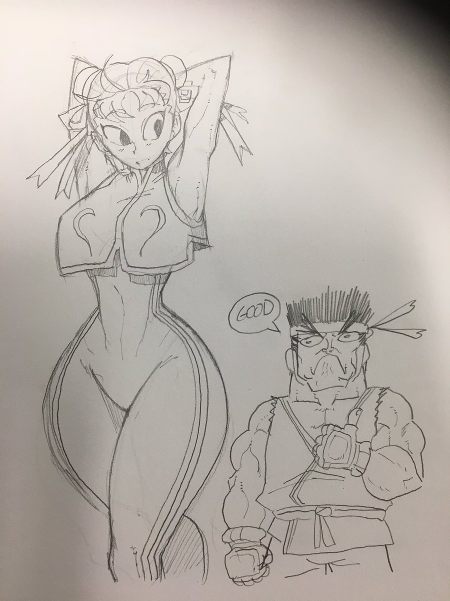 Street Fighter doodles again 
