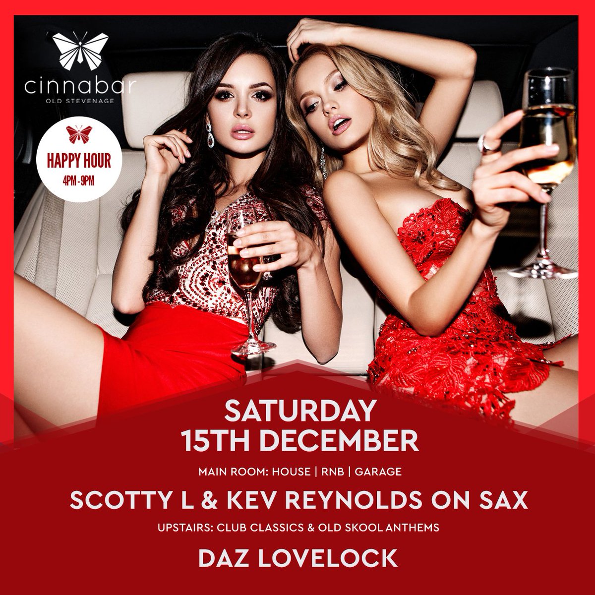 What a weekend we have coming up as Christmas is just around the corner! 😆🎅🏽

Tonight - <a href="/HushEventsUk/">Hush</a> ❄️
Tomorrow - <a href="/ScottyLDj/">Scotty L™</a> <a href="/kevreynoldslive/">Kevin Reynolds Live</a> 🍺

For Bookings + Info: 01438 340202 📲
