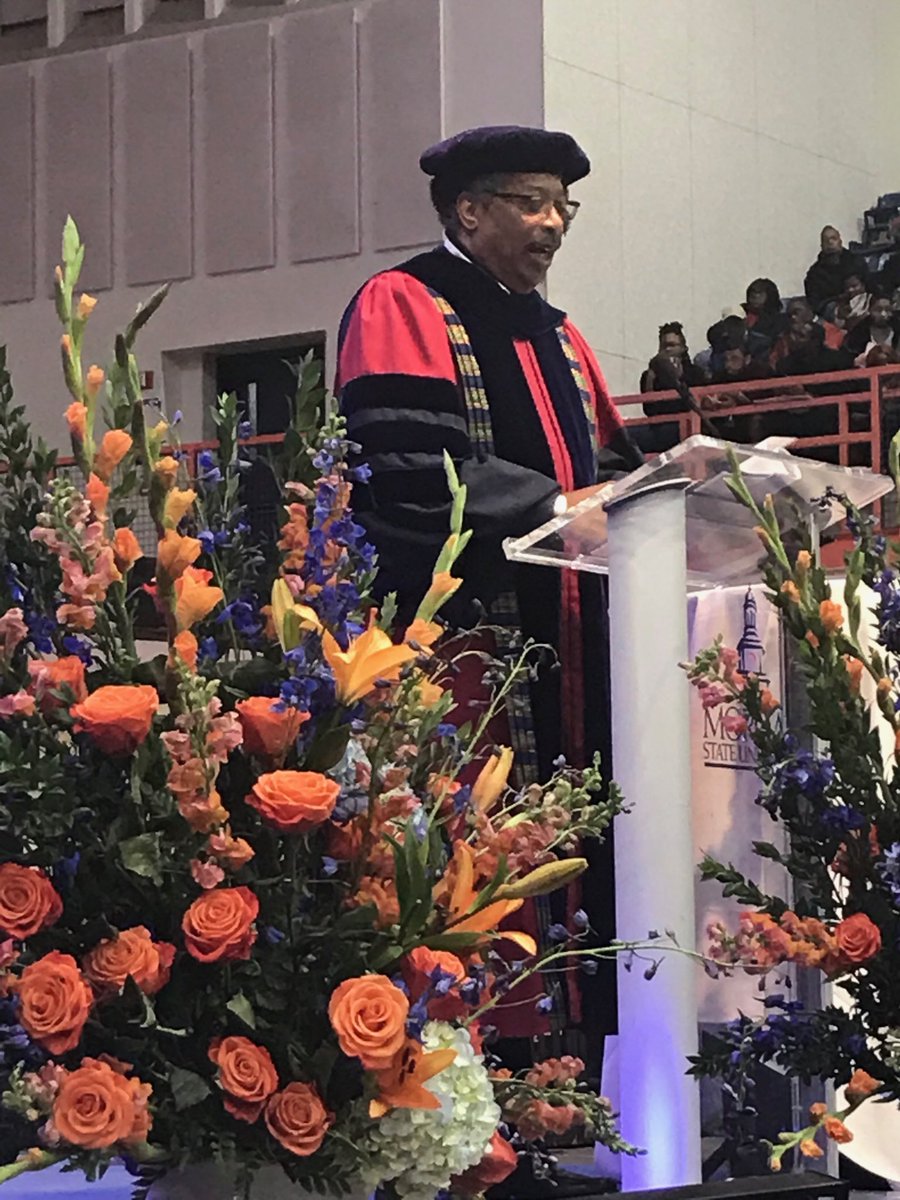 gashipp's tweet photo. @SGJCMSU @MorganStateU #morgangrad2k18 Dr. Burney Hollis presides over his last commencement after 48 years as a member of the Morgan faculty. He was also a Morgan undergrad. So, thanks for 52 years of fidelity to Fair Morgan! https://t.co/MaCU1Ue7Z2