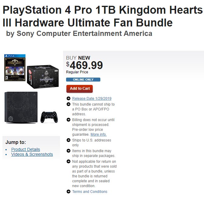 kingdom hearts ps4 gamestop