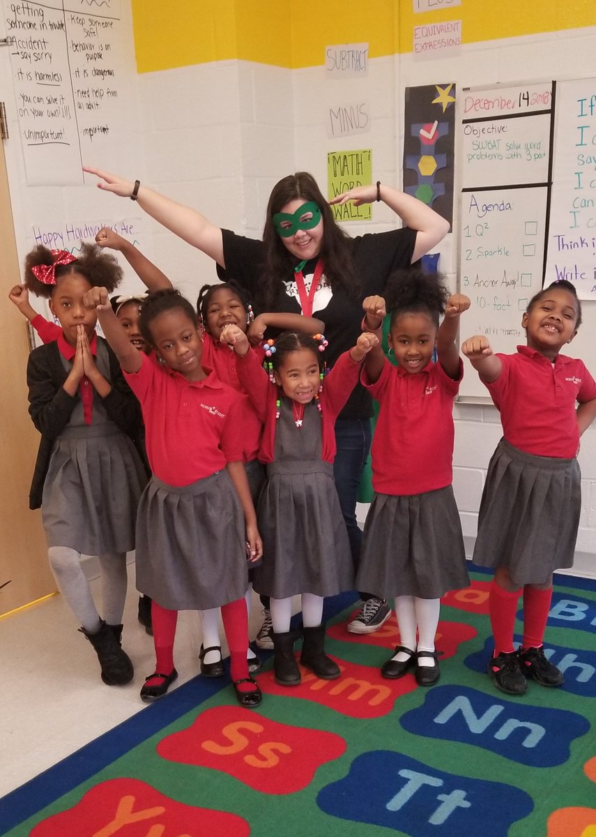 AchievementPrep's tweet image. Ms. Reeher, ES Superhero of the Week, is a prime example of DETERMINATION! She never avoids a challenge &amp;amp; works tirelessly with Star Scholars to instill the same in them. Always ready to support her scholars, families, &amp;amp; team, she maintains a smile even when the going gets tough!