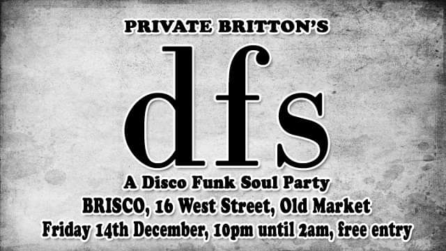 Tonight's the night. All killer, no filler, all vinyl, all night. <a href="/BriscoBristol/">Brisco Bristol</a>