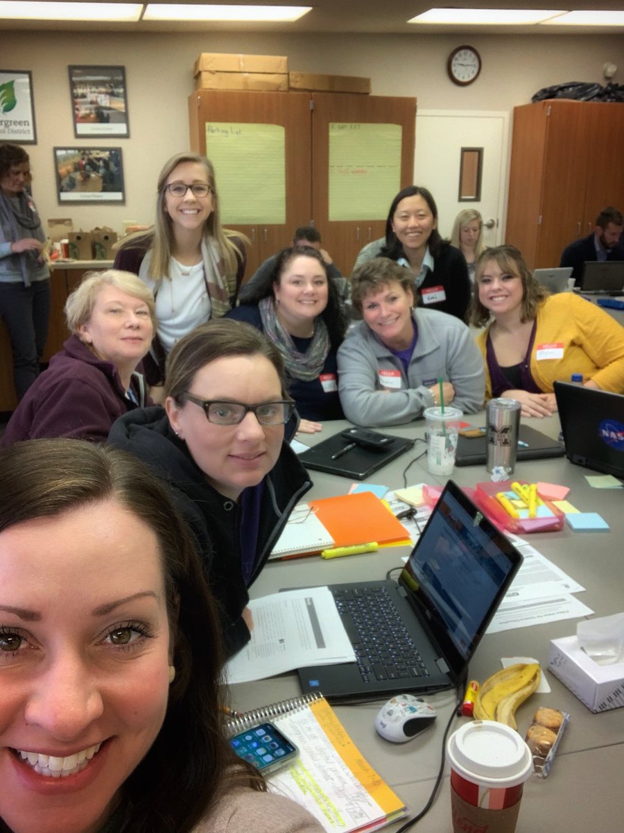 Starting our first day of writing at <a href="/DigitalPromise/">Digital Promise</a> Challenge Collabrative. Shout out to <a href="/EvergreenESD/">EvergreenESD</a> and <a href="/DanDeguara/">Dan Deguara</a> for hosting! #ThisIsWe #MiddieRising @anthbake