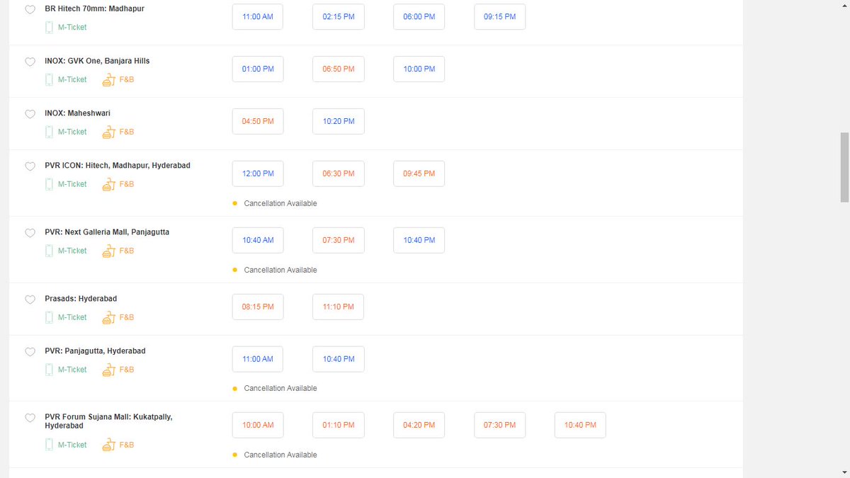 Booking status of #2Point0 is outstanding in Nizam! 50% is already full for Day 18! MEGA BLOCKBUSTER 😎🔥