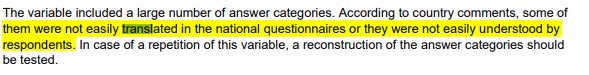 Pietro_Manzella's tweet image. #translationproblems emerged when producing national questionnaires. Some words, i.e. #client and #subcontracting, were particularly difficult to render in other languages. This is a further confirmation of the challenges posed by #language in #comparison. #Hyman #wordsandthings
