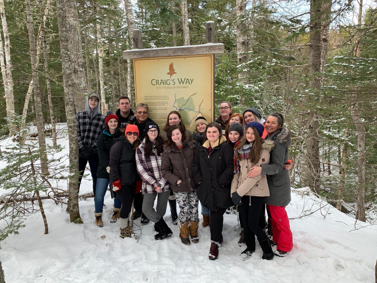 CCRCE_NS's tweet photo. On Dec 7, Northumberland Regional High School's Grade 11 Yoga class traveled to Scotsburn to participate in a mini yoga retreat and a mindfulness workshop. The students practiced yoga in the morning followed by a two-hour silent walking meditation#studentmindfullness https://t.co/5qWR8qlsLr