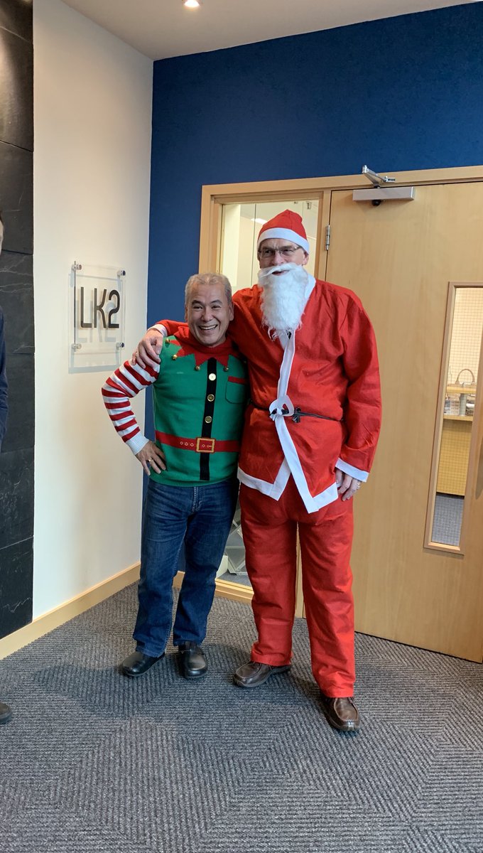 LK2_Group's tweet photo. Well what a fantastic ‘Christmas day’ #TeamLK2 have had today! There’s been secret santa, Christmas quizzes, a very big buffet and we’ve even managed to squeeze in a few instructions for jobs in the new year! Merry Christmas from #TeamLK2 🎄🎅🏻 https://t.co/E3YZ3VlOO7