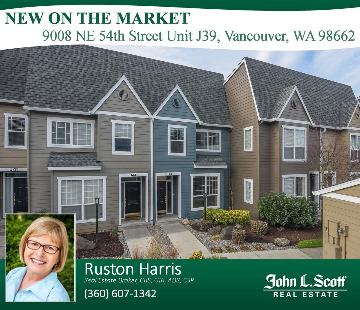 JOHNLSCOTT360's tweet photo. ✨NEW ON THE MARKET✨
Listed by 🏡 Ruston Harris 🔑
📷➡️ https://t.co/dXBqVYrhqu ⬅️
📱 https://t.co/oNluc6g2Xk 📲
#JustListed #Vancouver #JohnLScott
#RealEstate #ClarkCounty #CondoForSale
#MakeYourMove #BuyYourDreamHome
#SellYourHome #FindABroker #HomeForSale https://t.co/vYjc6E84oE