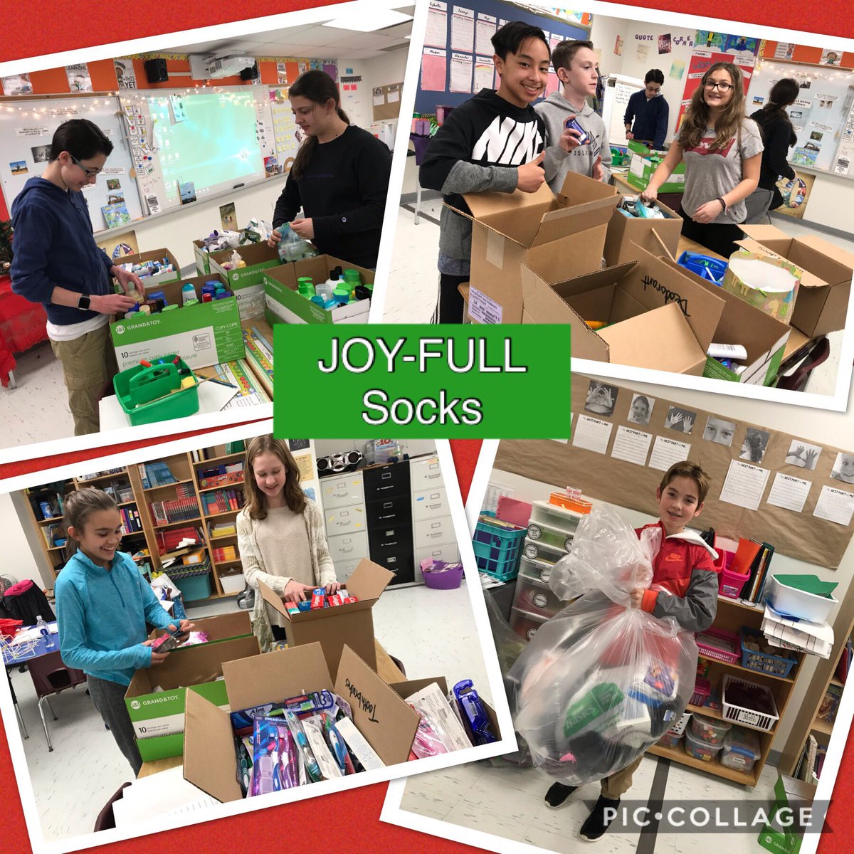 JVGr.3JungleBeat (@juliemcleod19) on Twitter photo Student Parliament members are busy sorting our JOY-FULL Socks donations. Thank you for your generosity! <a href="/JVLondon/">Jean Vanier - LDCSB</a> #GivingBack Student Parliament members are busy sorting our JOY-FULL Socks donations. Thank you for your generosity! <a href="/JVLondon/">Jean Vanier - LDCSB</a> #GivingBack