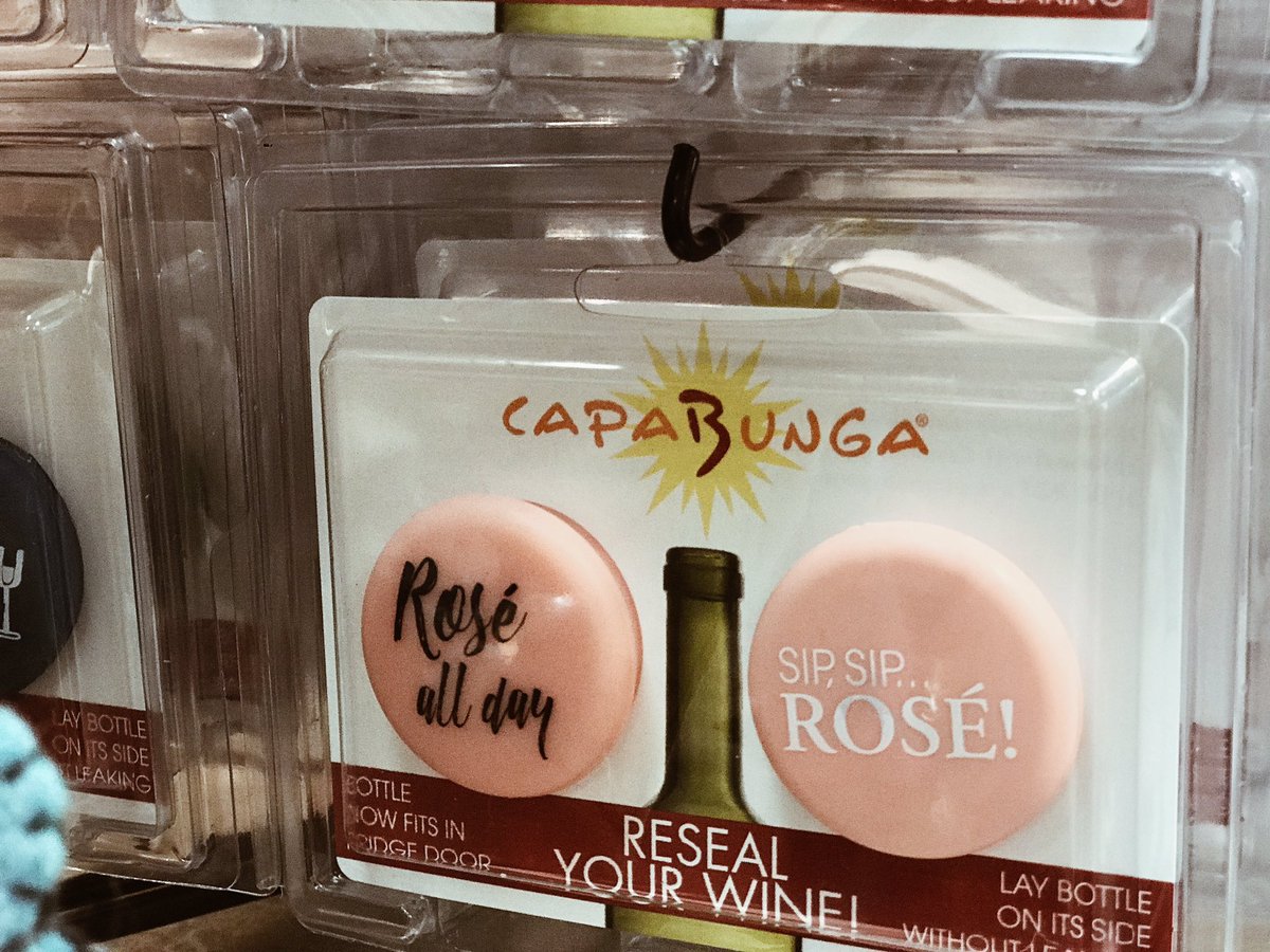 shopsignatures's tweet photo. 12 Days of Gift Ideas: DAY 8 - Capabunga wine caps, reseal your wine in a fashionable way 🍷 https://t.co/SgEDLCwU7z