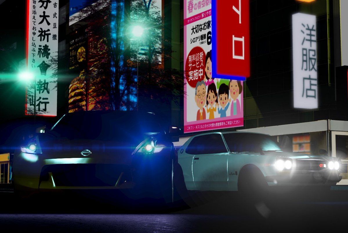 Six Pence On Twitter New Cinematic Shots Of Tokyo In Midnight Racing Tokyo On Roblox Taken With Future Is Bright Robloxdev - how to put cinematic mode on roblox