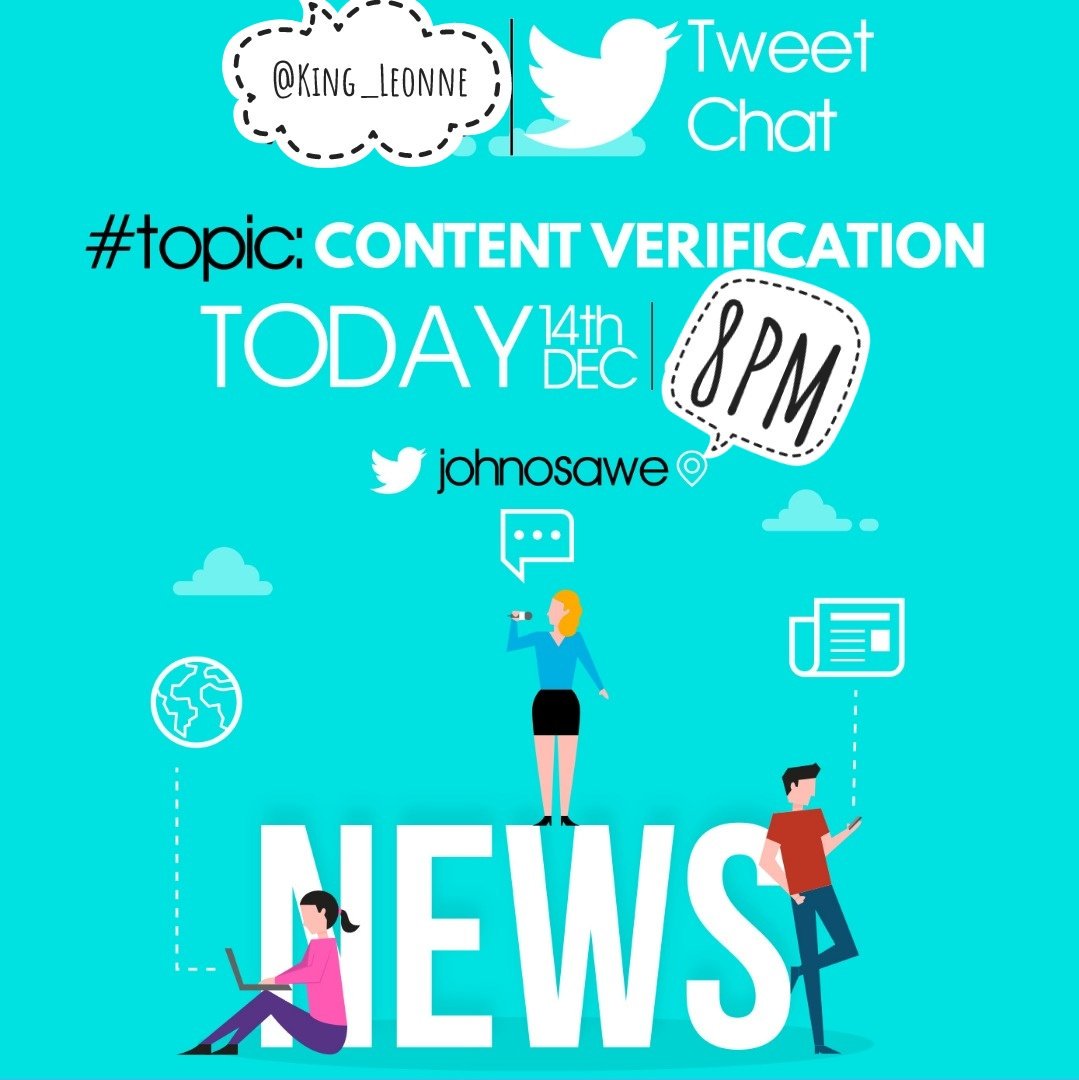 TheKingLeonne1's tweet image. What&apos;s all the noise about fake news?
What is fake news and how does it affect me&amp;amp;you?

A chat with @JohnOsawe on Twitter by 8pm today Friday .
Join us by 8pm
#FakeNews
#ContentVerification
#FakeNewsWahala
