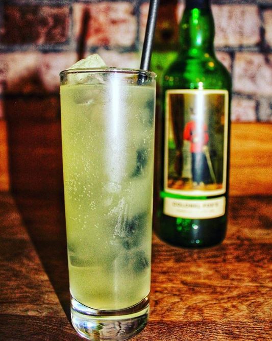 Cremorne1859's tweet photo. Salty Fox 🦊 made with Colonel Fox Gin, Salted Cucumber Water, Citric Acid and topped With soda.. the perfect weekend treat! 🍸 https://t.co/YsDACF6DIg