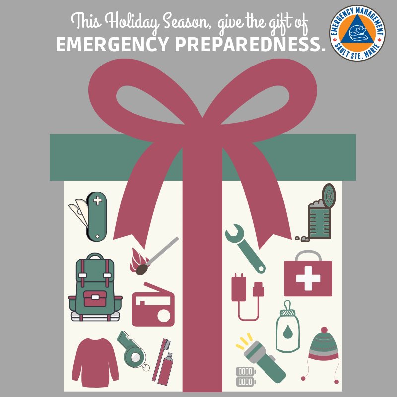 Be prepared for winter weather this Holiday Season! #winterpreparedness  saultstemarie.ca/winterprepared…  @CitySSM https://t.co/p0BWRSx95L