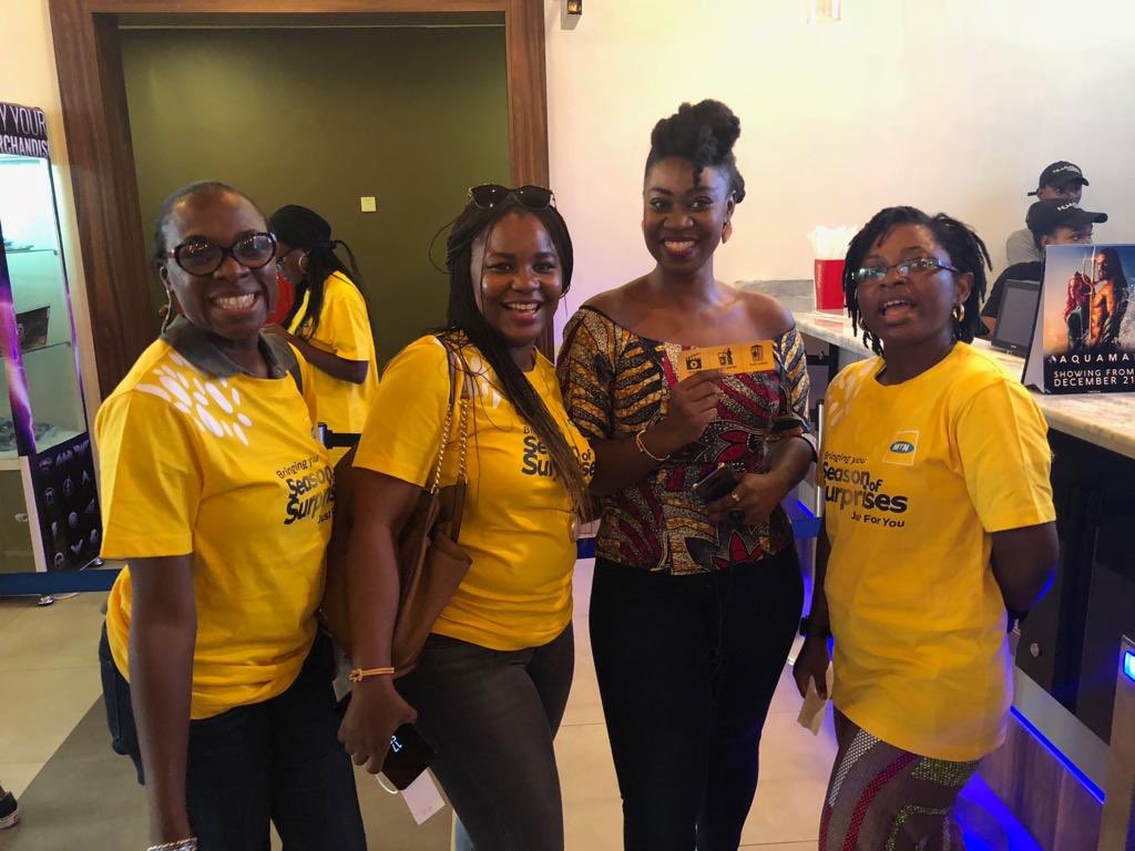 Marapolsa's tweet photo. If you are around Lekki, then make your way to IMAX, Film House as @MTNNG #CinemaDelight team are presently giving out Free movie tickets to everyone. #MTNSeasonOfSurprises https://t.co/nPrp7gxQfW