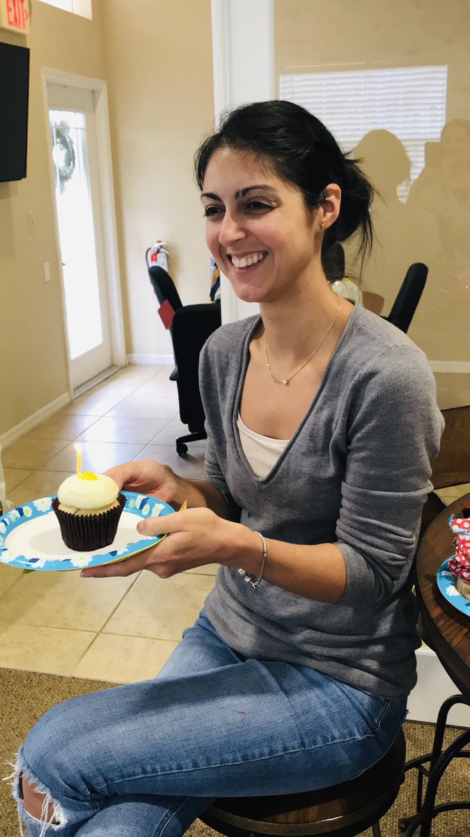 chasmcomm's tweet image. White elephant gift exchange and birthday celebrations at the office today. #greatteammoments