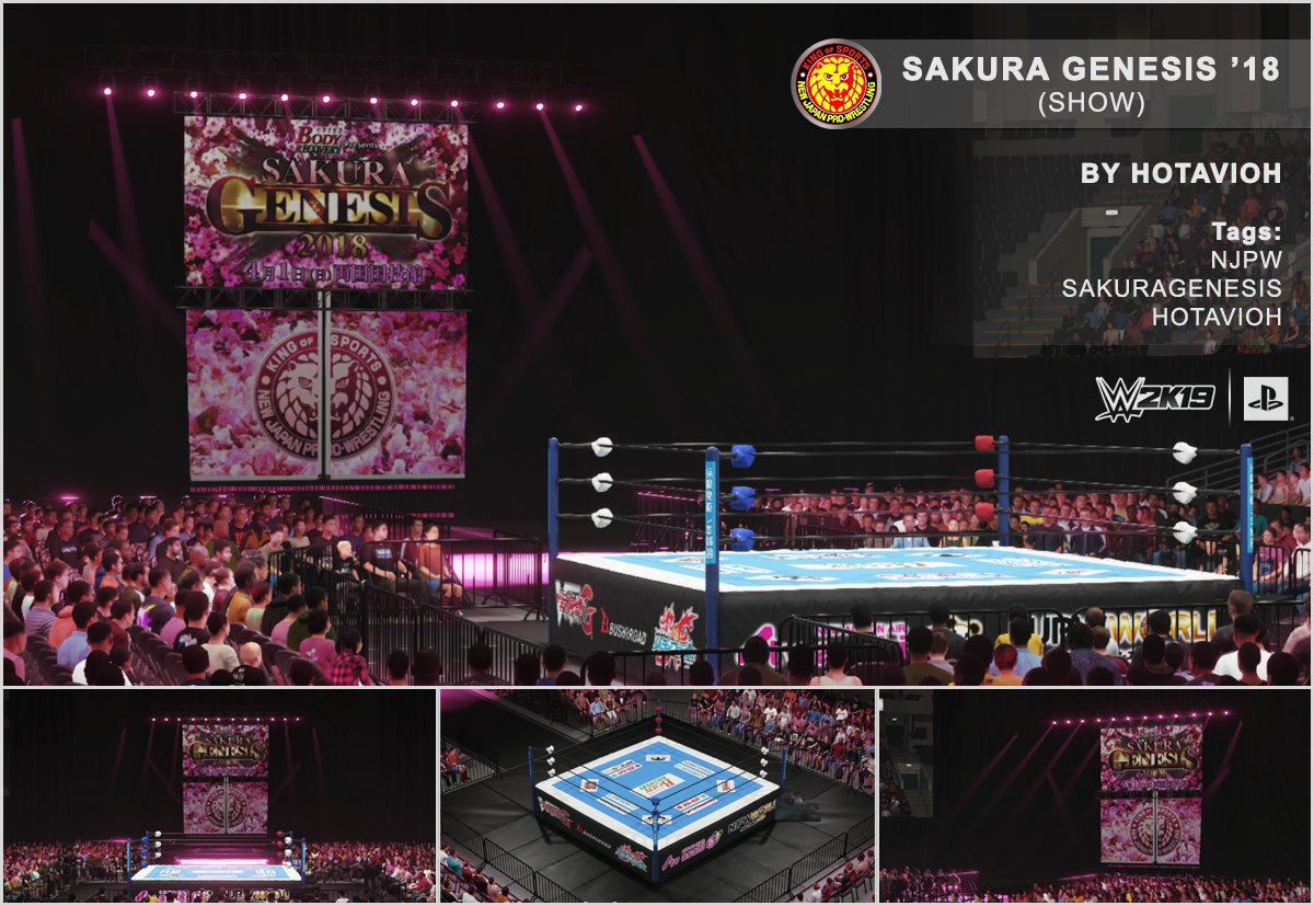 ホタビオ Hey Wwegames Wwe2k19 Playas Njpw1972 Sakura Genesis 18 Show Is Now On Cc Ps4 Download It Now Using The s Njpw Sakuragenesis Or Hotavioh Enjoy Officialcawsws Smacknetwork Real Isg Thesdhotel