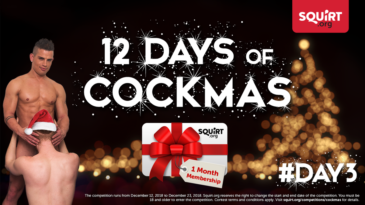 SquirtOrg's tweet photo. On the 3rd Day of #Cockmas, https://t.co/5CfQENnvus gave to me... 1 Month of https://t.co/5CfQENnvus
Fan Club, where I can find a dom or sub! We'll be randomly selecting one winner - all you have to do is like and retweet this post. Details: https://t.co/pOTMmtixzd
🎁 https://t.co/l0CiRkBYOd