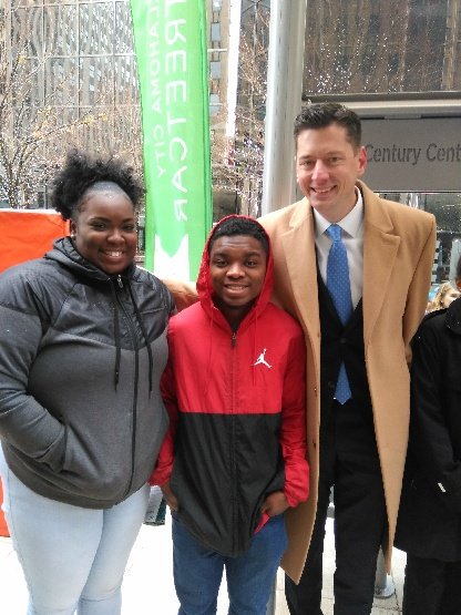 Two of our Star Spencer Bobcats had the opportunity to attend the ribbon cutting ceremony for the streetcars in Downtown OKC with Mayor Holt.
