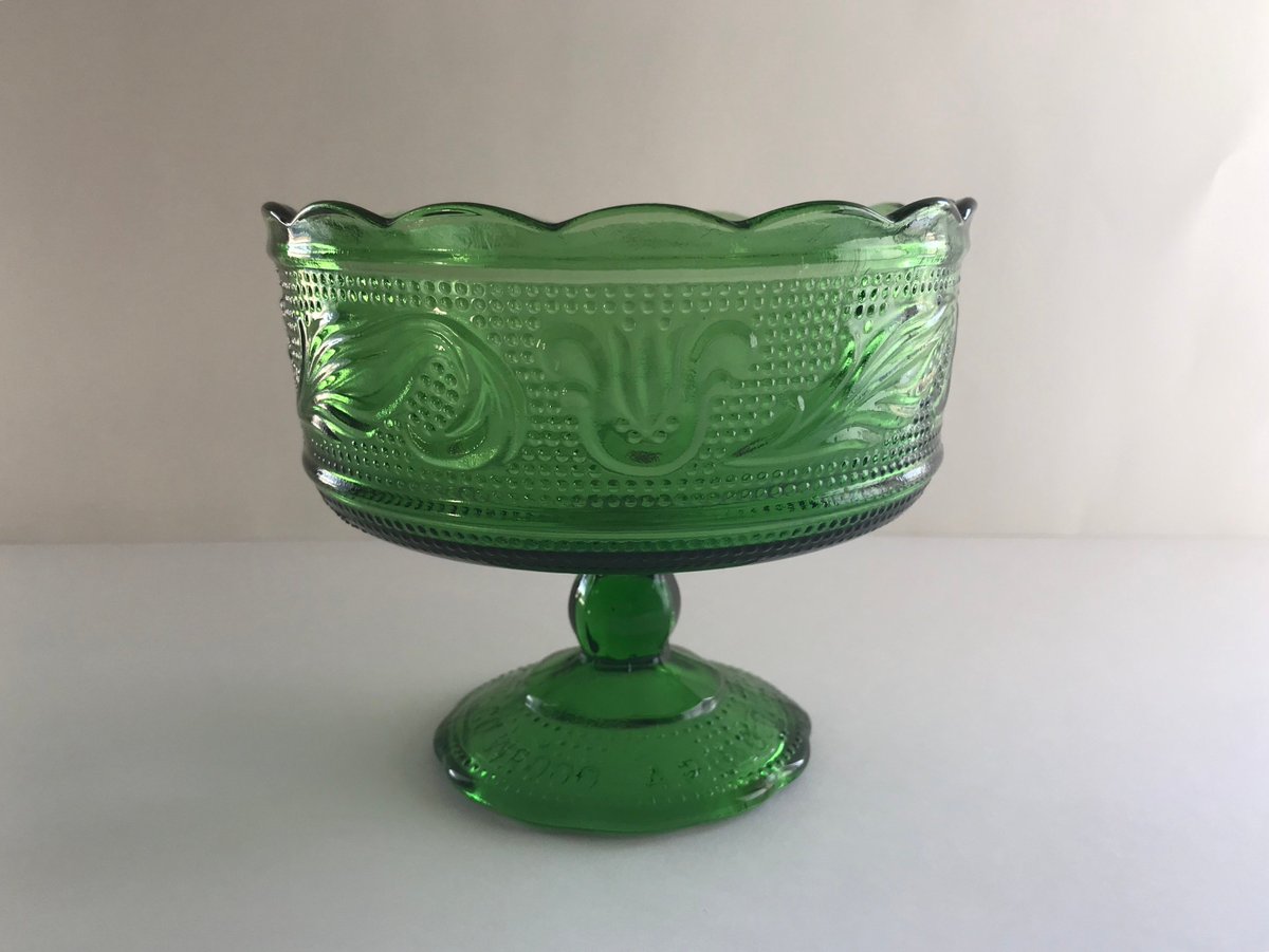 Excited to share the latest addition to my #etsy shop: Vintage Green Glass Compote/Dish by E O Brody M6000~Free Shipping etsy.me/2CfnUBZ #housewares #green #glass #eobrodyglass #vintagegreenglass #greenglassbowl #greenglassdish #greenglasscompote #eobrodydish