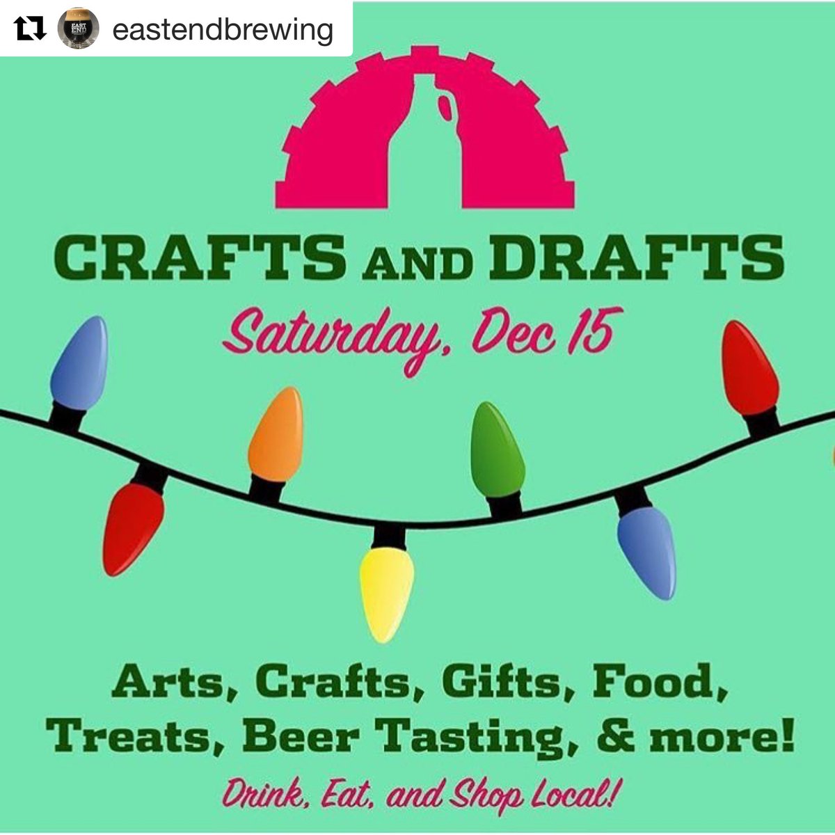 CJbigpour's tweet image. Headed to @EastEndBrewing tomorrow? We’ll be there with #SCBP13 pre-sale tickets!

Next year’s fundraiser will be held on #SeptemBeer 28th, 2019. 

These $80 tix are good for either session &amp;amp; will also be available @CJreuse through 12.23.

#SCBP #cjreuse #supportingreusesince2007