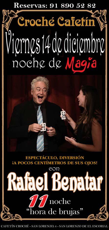 Esta noche, quedan pocas plazas. Resrvas porl 91 8905282