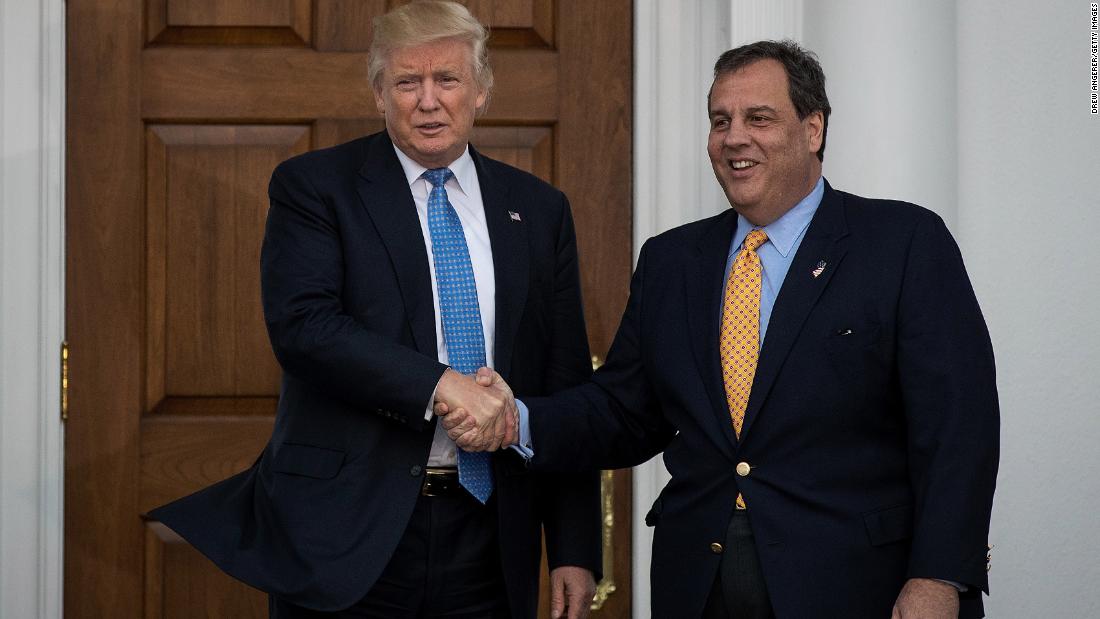 Former New Jersey Gov. Chris Christie says he has asked not to be considered for the White House chief of staff job after meeting with President Trump to discuss the role https://cnn.it/2A1O1L4