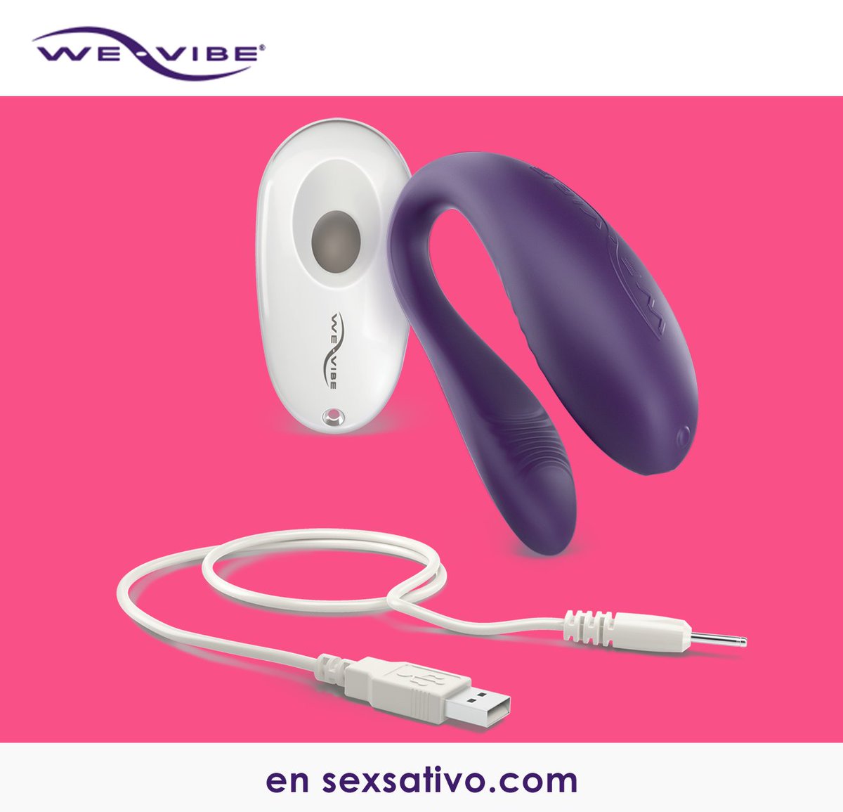 SexSativo's tweet photo. VIBRADOR PARA PAREJAS WE VIBE UNITE
En: https://t.co/PsYDDhCGQ0 
#wevibe #vibradordeparejas #we #vibe #puntog #FelizJueves #FelicesFiestas #Navidad2018 #sexshop #Nunoa #vibradores #linea6
@webavisos @MaestroDatos @MissRTChile @El_Educadito @GranGrunon @grandateador @BuenRT https://t.co/SfqxtPTD0Y