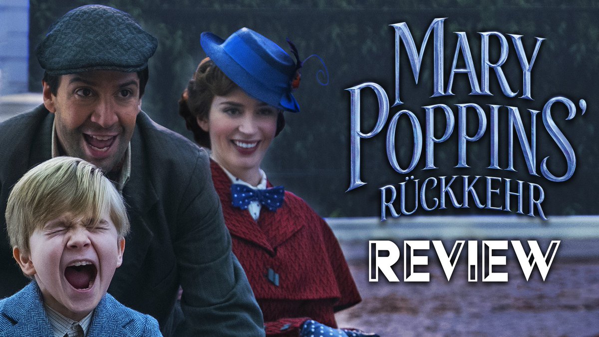 Julian_MYD's tweet photo. Leider nicht mehr ganz zeitgemäß
#MaryPoppinsRückkehr #Disney #Filmkritik #Review
VIDEO>> https://t.co/Vmk8blaw2P https://t.co/bU2q4Aw0W5