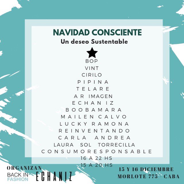 #Agenda #navidadconsciente 🎁🎊💚♻️