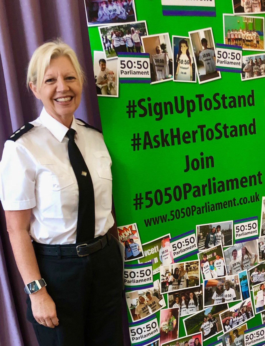 Inspiring contribution from <a href="/CInspAlfordMole/">Jane Alford-Mole</a> <a href="/DC_Police/">Devon & Cornwall Police</a> in this morning's #Vote100 panel on what it's like to be a women in public service.  
<a href="/5050Parliament/">50:50 Parliament</a> 
#AskHerToStand 
#SignUpToStand