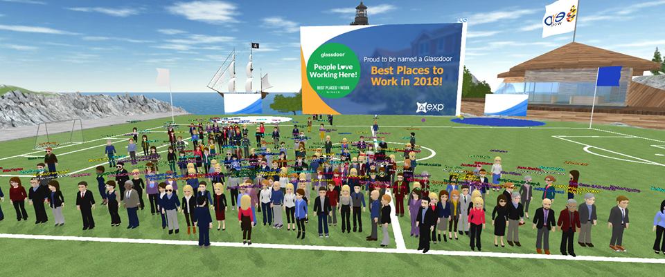 eXpRealty's tweet photo. We've come a long way in just a year. A big thank you to our agents and staff who helped us celebrate being named a Best Place to Work for a second year in a row in @Glassdoor’s 2019 Employees’ Choice Awards. 
#BPTW #eXpRealtyProud #FBF $EXPI @eXpWorldIR https://t.co/VfwxgE3DGZ