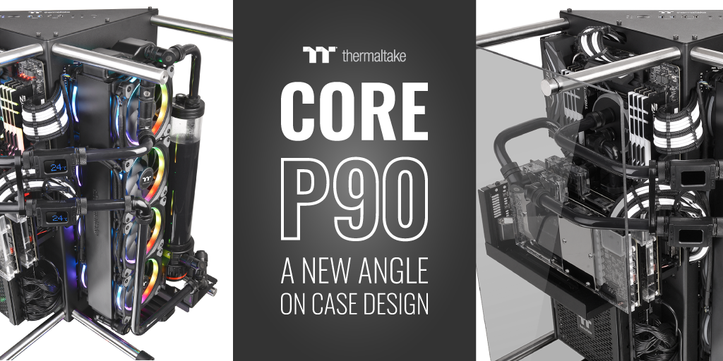 Thermaltake_na's tweet photo. A unique take on the PC case, with tempered glass accentuating an amazing build: yours. The Core P90 TG.

Buy Now: https://t.co/uUzVX0pJEf

#pc #computercase #pccomponents #corep90 #thermaltake https://t.co/DvGTHMx29Z