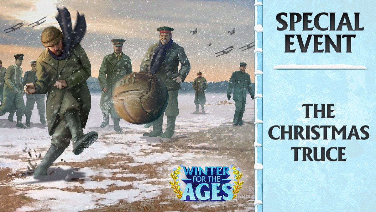 The Christmas Truce Event begins soon in #DomiNations! Heal your troops by using supply units, the First Aid, and the Medic Blessing in Multiplayer Battle &amp; World War to receive mystery boxes! (From 15:00 UTC 12/14 until 15:00 UTC 12/21) -  Play Now: smarturl.it/13o5ty