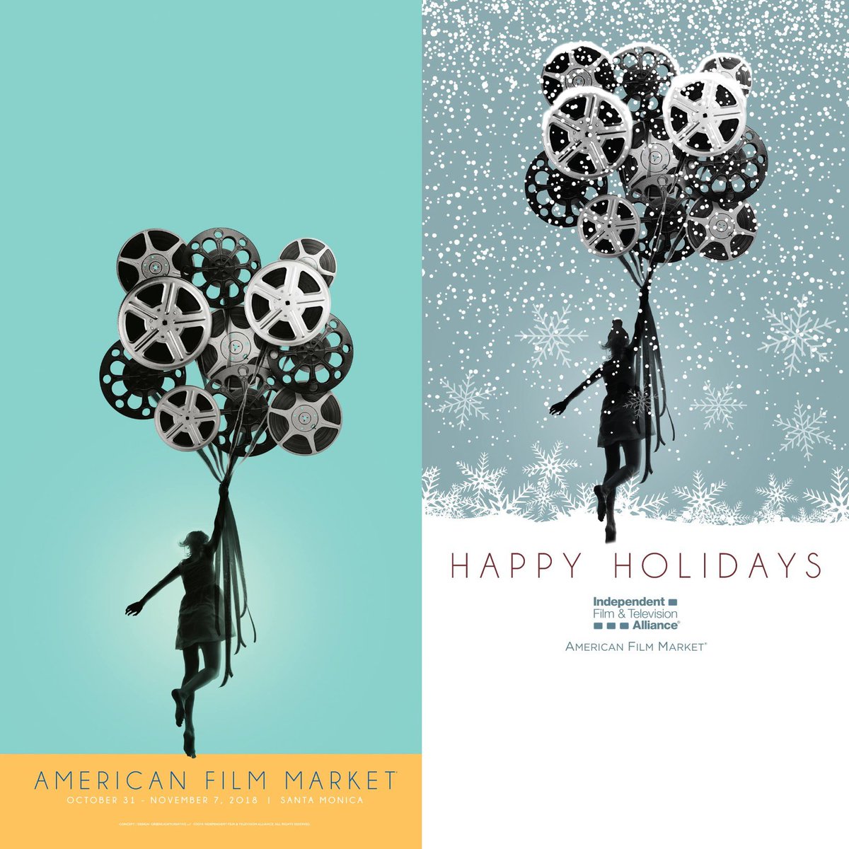 GreenlightCrtv's tweet photo. It’s #FilmFriday in Ho-Ho-Hollywood 🎈🎥💚❄️ Thank you to all our wonderful clients (including @AFMhoncho ) for making it a wonderful life!
.
.
.
#GreenlightCreative #creative #creativedirection #artdirection #poster #keyart #indiefilm #graphicdesign #womenownedbusiness https://t.co/vYC26nId7u