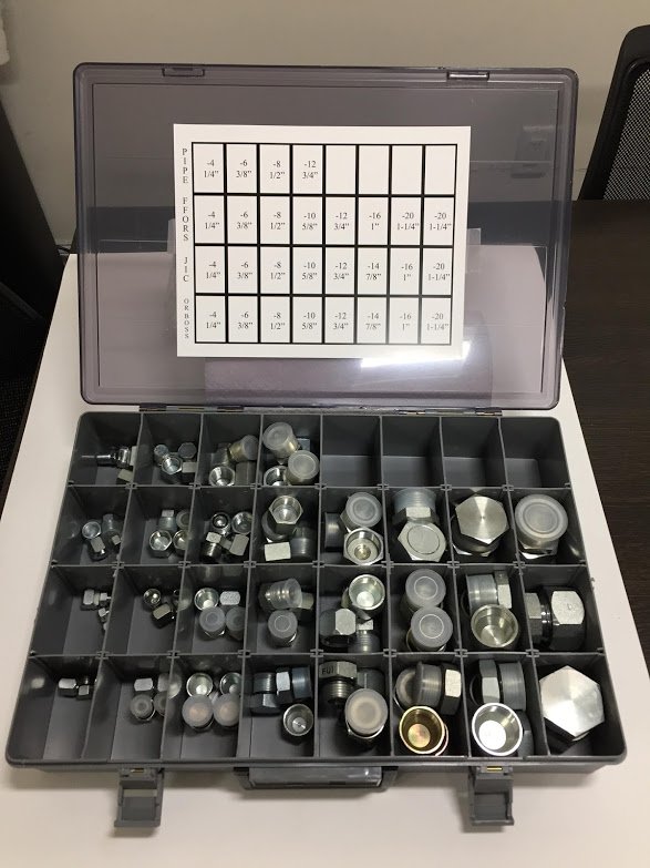 Stop leaking oil with these hydraulic cap and plug assortments!