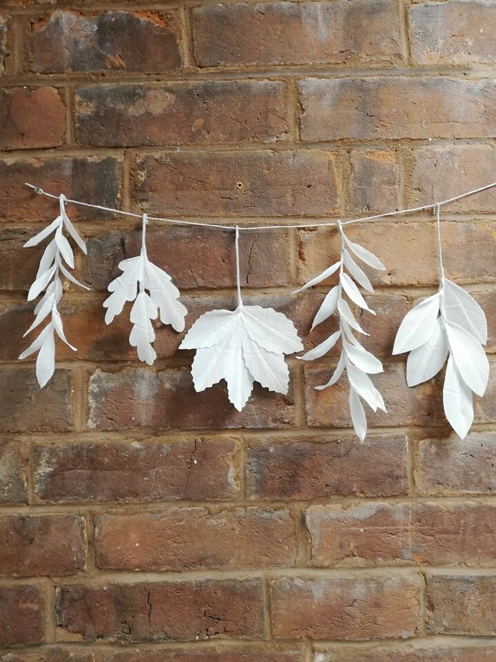 Today #Exeter florist Hannah from Friday Flowers was with us in the <a href="/GuildhallShops/">Guildhall Shopping</a> #craft pop-up shop hosting a wreath making workshop. Come join the brilliant Bee of <a href="/wildhivedesign/">Wild Hive | Paper Flowers</a> over the w’end and make paper anemones &amp; wintry paper foliage. Tickets: wildhive.co.uk/workshops