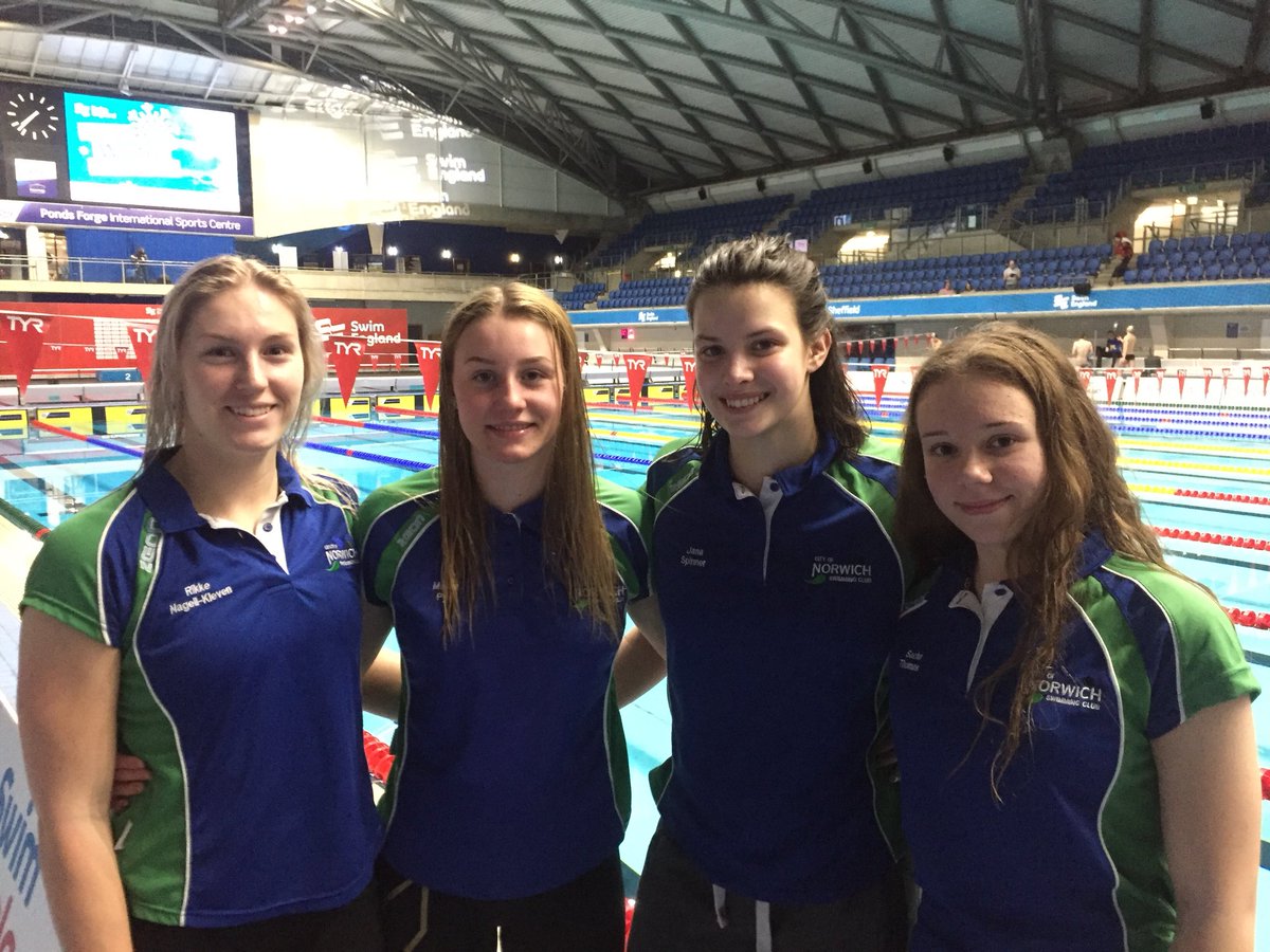 AlexPinniger's tweet photo. #Boom top 200m medley relay final @cityofnorwichsc 1:54.64 5th well done Megan 29.36, Jana 32.09, Rikke 27.60 &amp; Sacha 25.59! #smashedit #SEswimming https://t.co/n7zk5jCcxT
