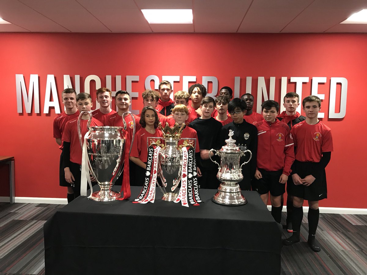 Salford Boys U14’s down at Carrington for a training session.