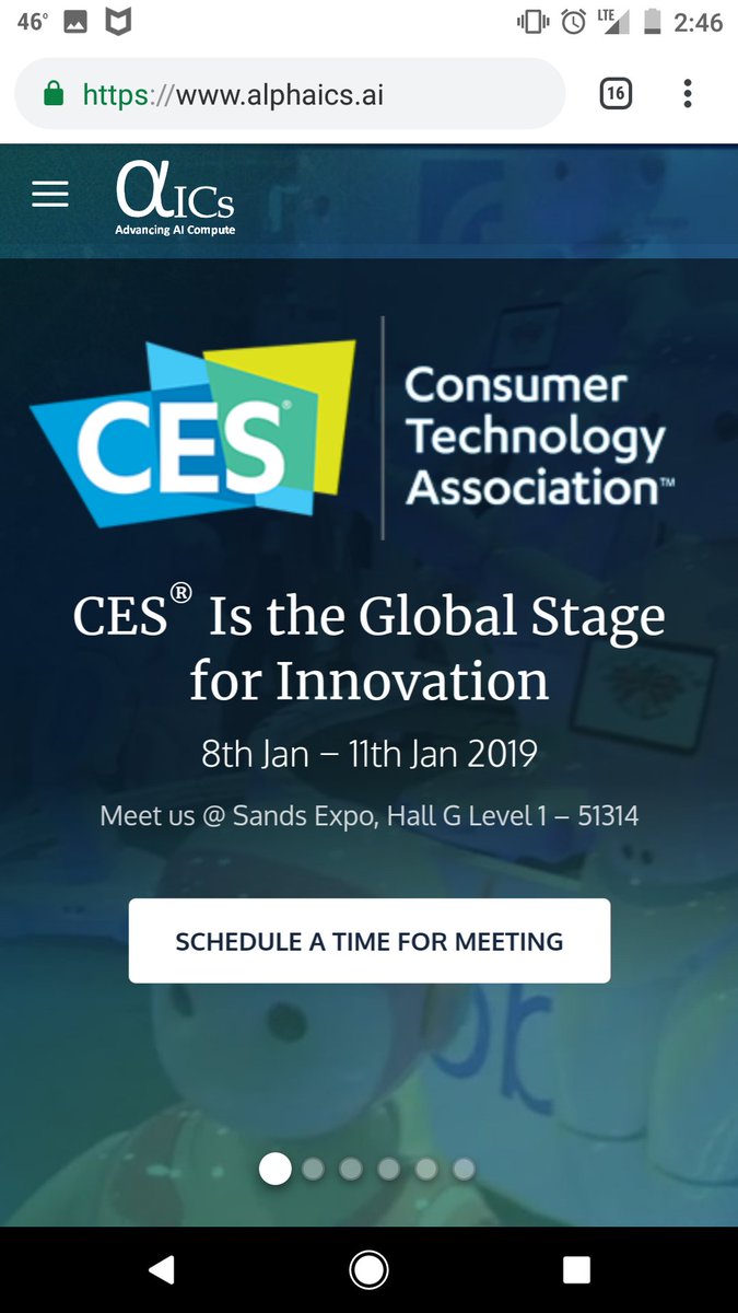 AlphaicsCorp's tweet image. AlphaICs is at CES. If you are looking for an edge AI processor then meet us at CES. 
#AutomotiveAI #EdgeAI #AIProcessor