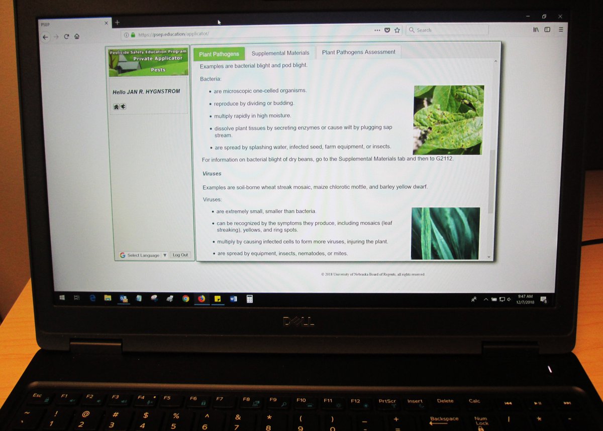 Pesticide Applicator License Renewal Requirements