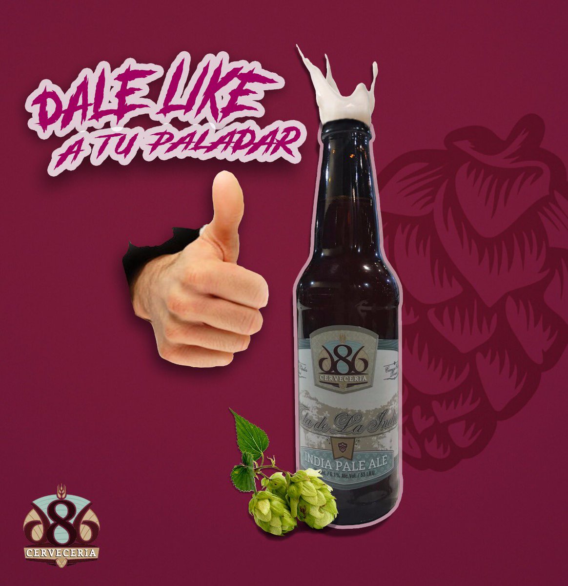 686Cerveceria's tweet photo. #686Cervecería 🍻 #Mexicali #cervezaartesanal #cerveza #cervezamexicana #México #craftbeer #beer #cerveja #beerdrinker #beerlife #beerhappy #chicali #beerlovers #beertime #beerstagram #beerpic #mexico #mexicancraftbeer #amorporlacerveza #beerporn #beersofinstagram #craftbeerlife https://t.co/CK4XsHEE6Y