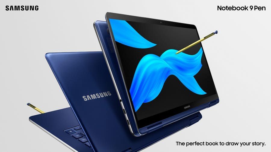 DZvanNL's tweet image. 2019 #Samsung #Notebook9 2-in-1 convertibles come with slot-in S Pen buff.ly/2UEcRtn