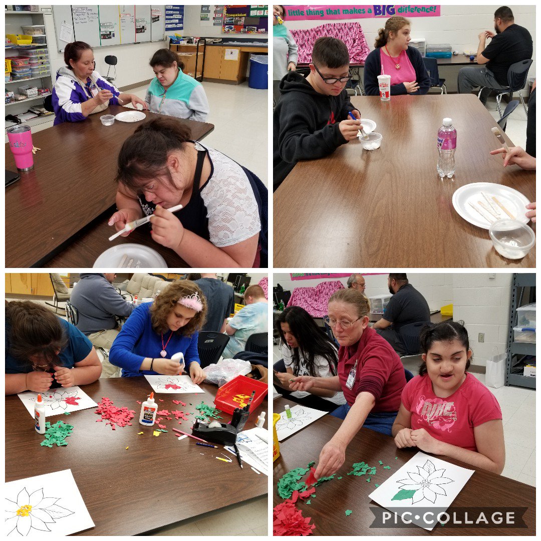 LauraTeachSpEd's tweet photo. This week, #ThisIsPhase2Hinton produced #Art4aPurpose. Artwork was given to @mowsatx recipients @NISDReddix @NISDSpecialEd @NISD @WeGoPublic @RootEdSA https://t.co/4xgayqVWT8