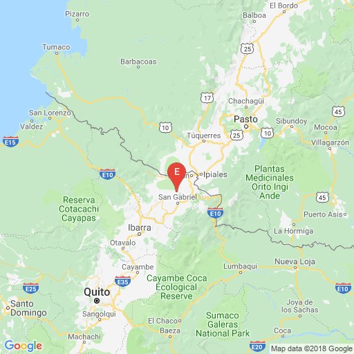 #SISMO ID: igepn2018ylnb Revisado 2018-12-14 14:57:35 TL Magnitud:2.95 Profundidad: 1.29 km, a 9.68km de San Gabriel,Carchi,Latitud: 0.6817 Longitud:-77.8343 Sintio este sismo? Reportelo! en bit.ly/2EltXGv