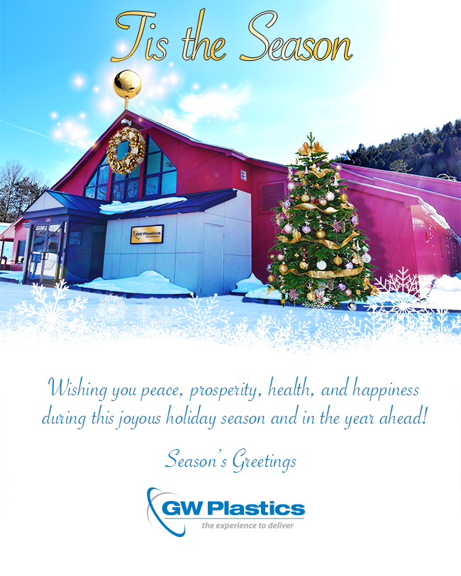 GWPlasticsInc's tweet photo. Happy Holidays from GW Plastics! https://t.co/1oEjaB7hdC