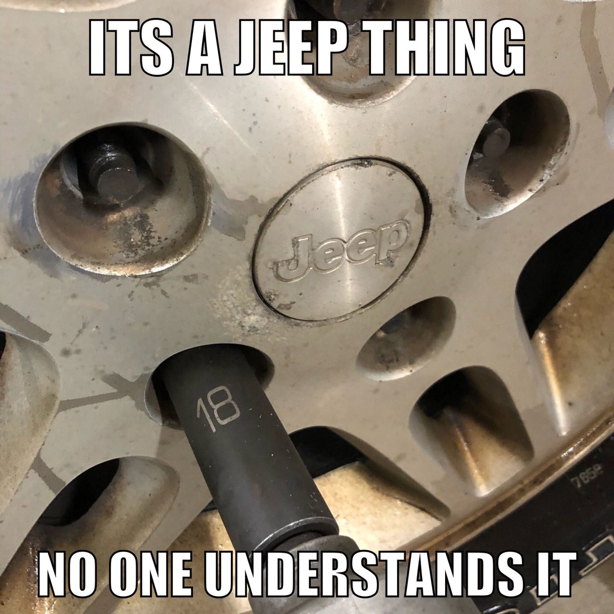 CARAutoReports's tweet photo. Only Jeep Owners' will get this. While you're at it use CAR's Mobile App to track all the services on your vehicle. Heck doing so will even add value to your vehicle when and if you want to resell it. #JeepProbs #BeMobile https://t.co/2Ti59oufVZ